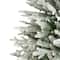 6.5ft. Unlit Real Touch™ Flocked Snowcap Grove Fir Medium Artificial Christmas Tree